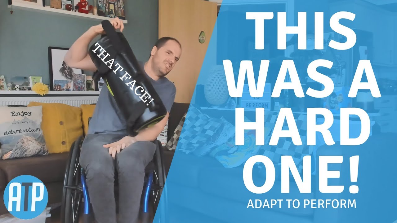Hard Wheelchair Workout! (Only 10 Mins!)