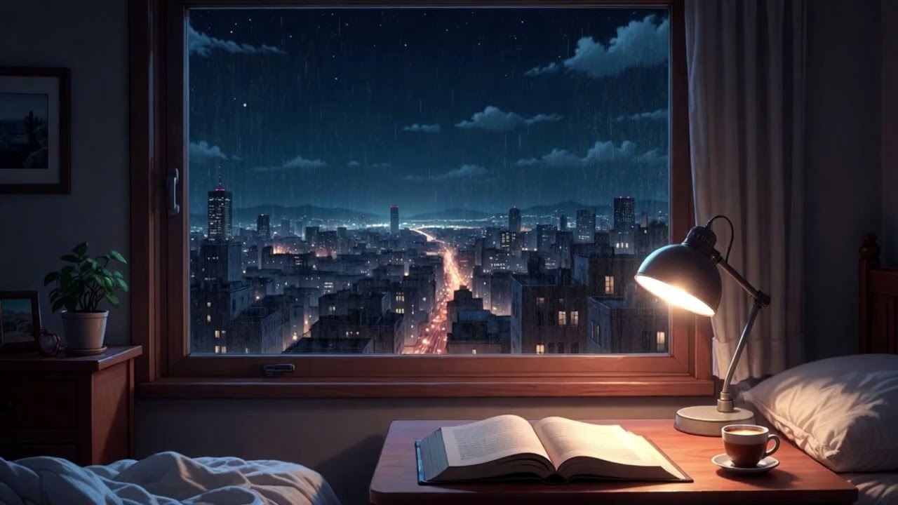 Rainy Night Lofi 🌧️ Chill Beats for Study, Sleep & Deep Focus