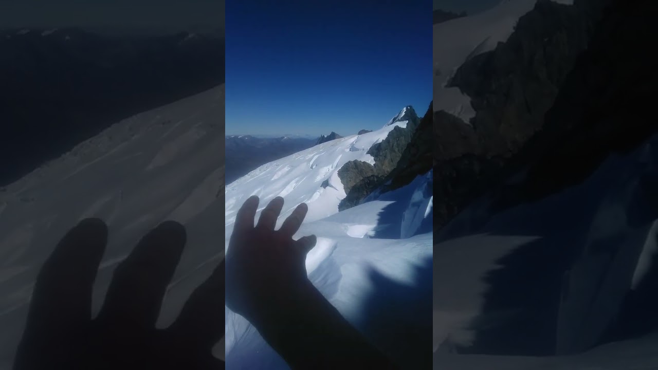 Mt Sefton attempt route finding 2, Douglas Neve, Copland, West Coast, South Island, New Zealand