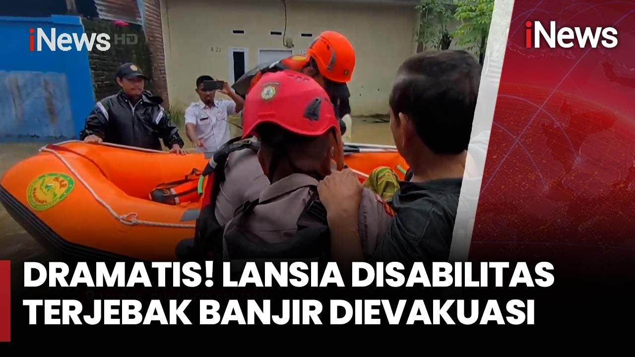 Dikepung Banjir, Lansia Disabilitas Terjebak di Kamar | iNews Room (25/2)