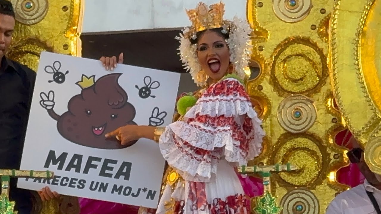 TOPÓN de reinas del MIÉRCOLES DE CENIZAS 2024🎊, Calle Arriba Vs. Calle Abajo de Las Tablas 2024❤️