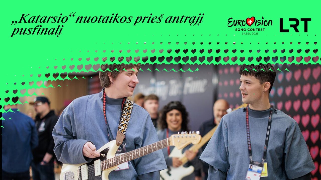 „Katarsio“ nuotaikos prieš antrąjį pusfinalį | Labas rytas, Lietuva | 2025-05-15