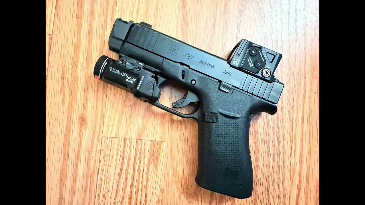 Glock 43X COA w/Radian Ramjet 