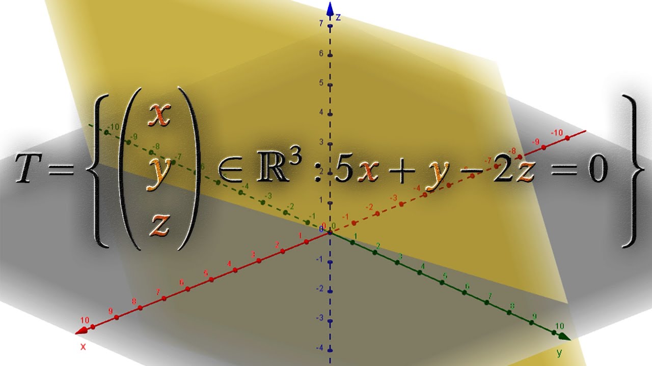 Obtenga la BASE ORTOGONAL al Subespacio Vectorial dado | Álgebra Lineal