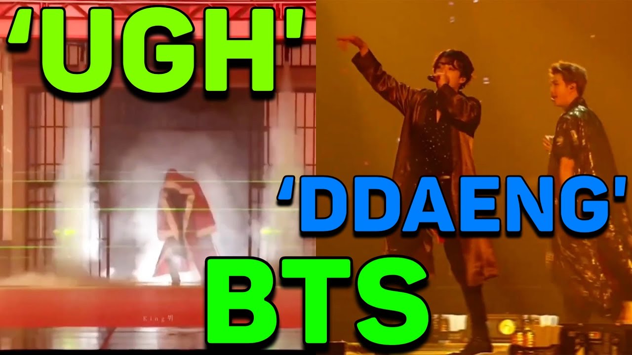 BTS (방탄소년단) - 'UGH' LIVE & "DDAENG" LIVE REACTION