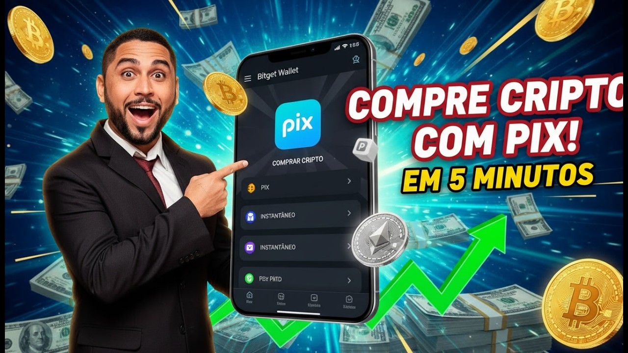 A Melhor Carteira para Comprar Criptomoedas com PIX? Testei a Bitget Wallet