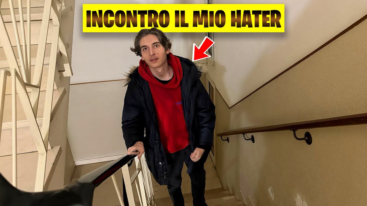 INCONTRO IL MIO HATER DAL VIVO...