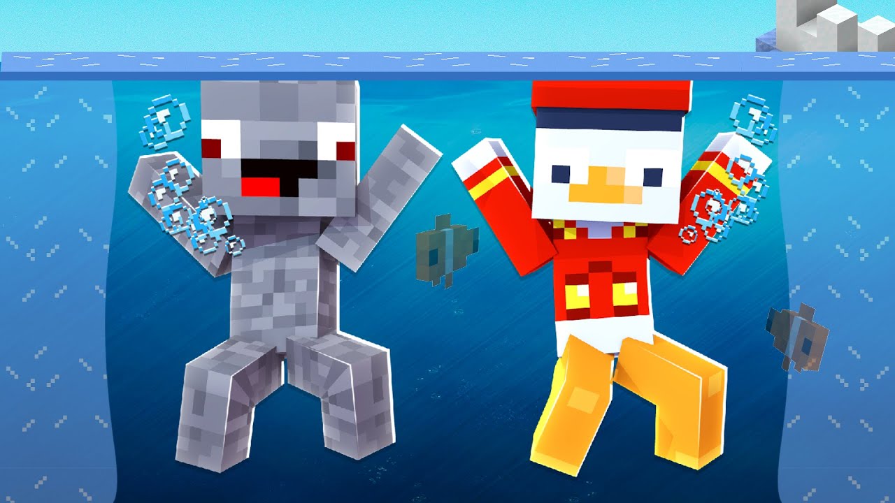WIR SIND IM EIS EINGEBROCHEN in Minecraft !