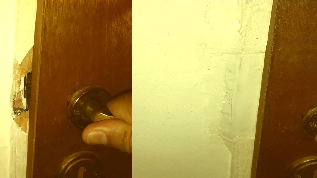 Reparación del marco de una puerta de madera | Alejandro Ale
