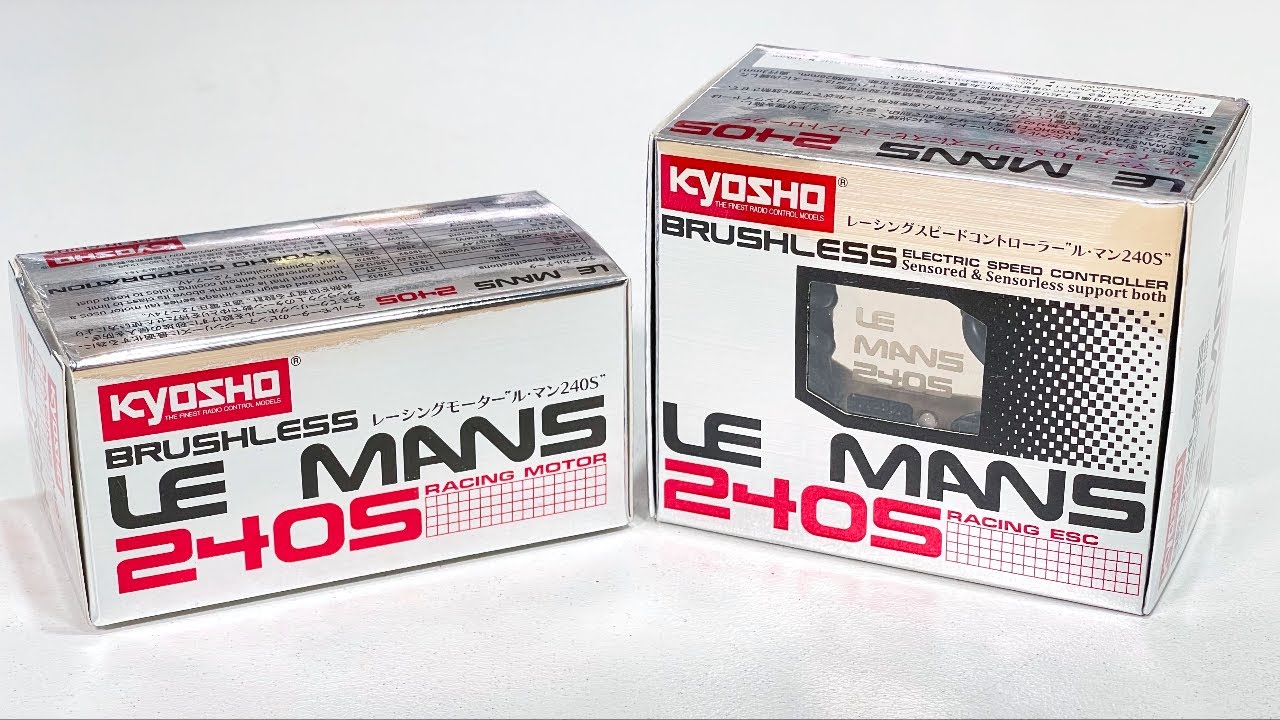 Kyosho LeMans 240s Мотор и ESC