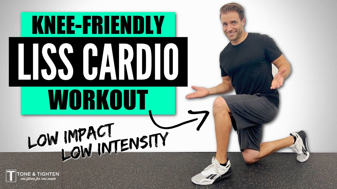 Knee-Friendly LISS Cardio Workout [LOW IMPACT]