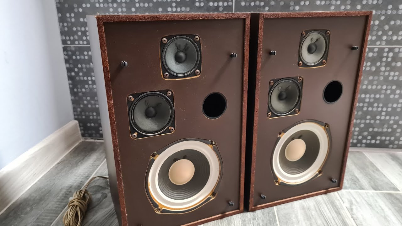 Тест рідкісної акустичної системи ESW - 80 HiFi Lautsprecher box  1979 рік.НЧ, ВЧ - Hokutone (japan)