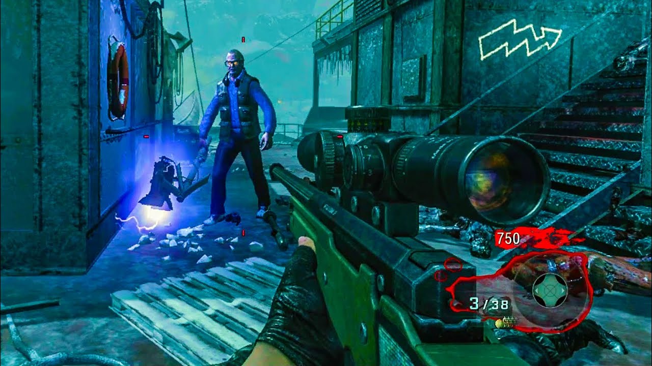 BLACK OPS ZOMBIES: CALL OF THE DEAD GAMEPLAY! (NO COMMENTARY)