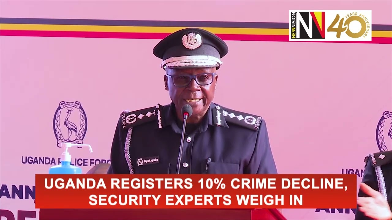 Uganda registers 10 crime decline, security experts weigh in