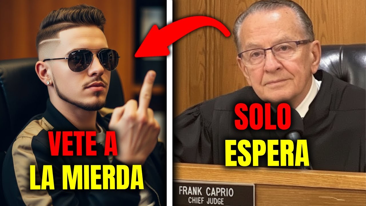 El hijo del jefe de policía ataca al juez veterano Caprio y hace lo siguiente: CONMOCIONA A TODOS