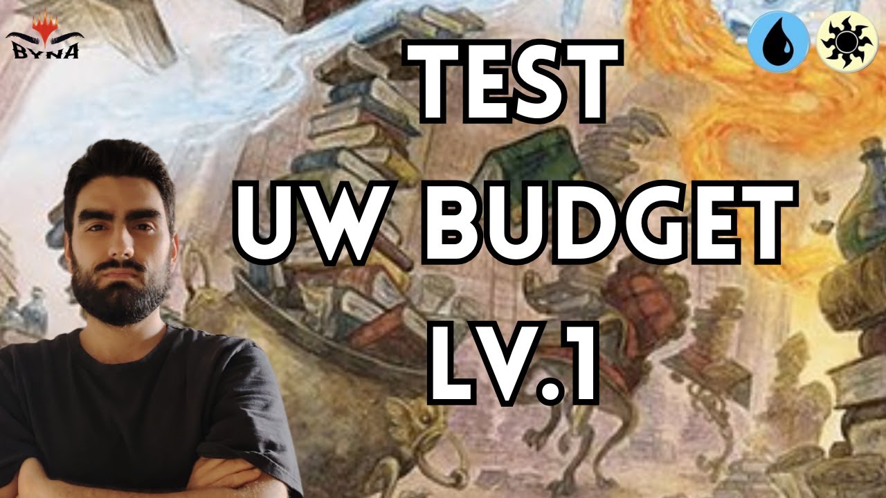 TEST UW CONTROL LV 1 BUDGET  #mtgarena #magic #mtgita #magicthegathering