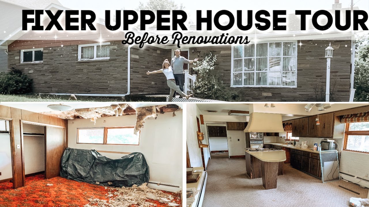 BUYING OUR FIRST FIXER UPPER | EMPTY HOUSE TOUR BEFORE RENOVATIONS 🏡 🔨 👷🏻‍♀️