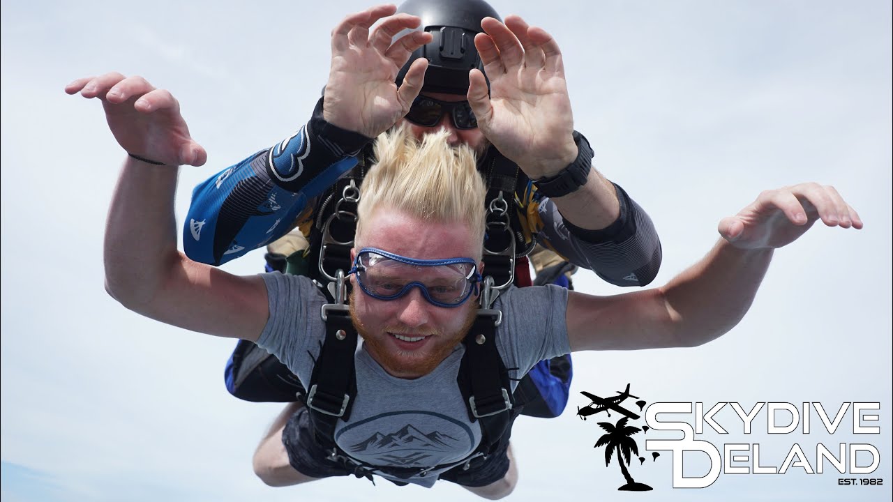 Collin Had A GREAT Time SKYDIVING!