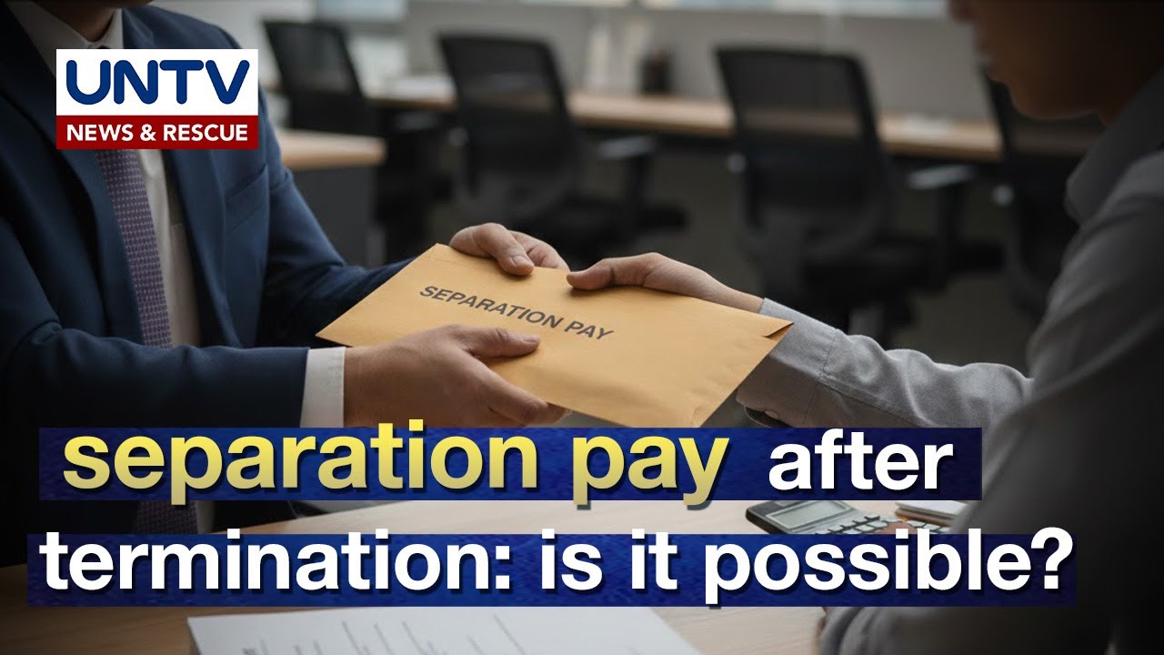 Termination due to violation still entitled to separation pay?
