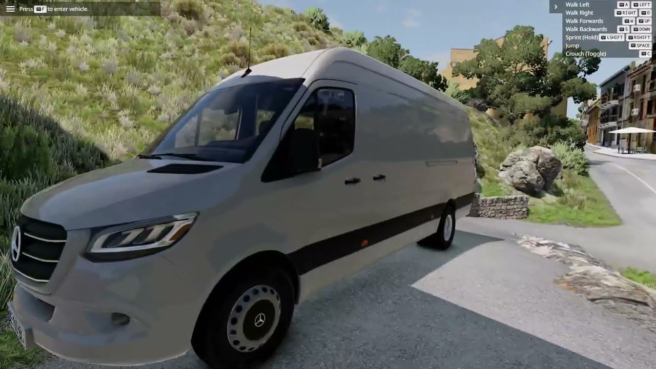 BeamNG.drive Mercedes Benz Sprinter W907