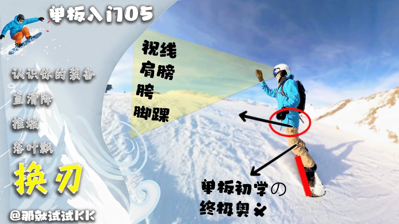 【单板入门05】换刃 - 单板到此真正入门啦！如何自学换刃以及有哪些常见错误？