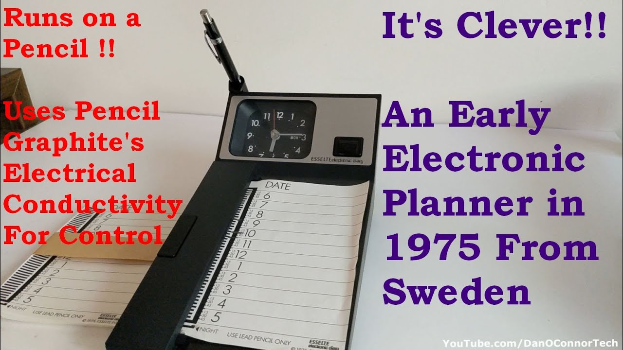 1975 Esselte Electronic Diary