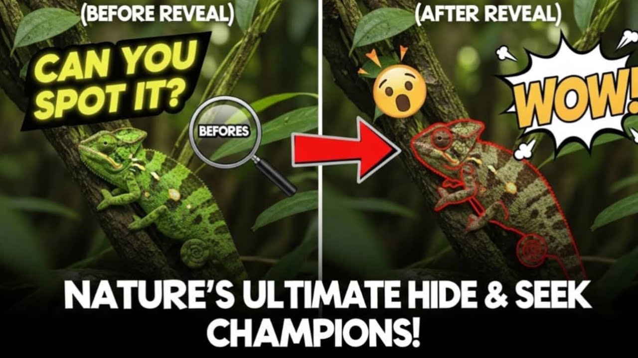 Camouflage: Adaptive Colouration for avoiding Predators