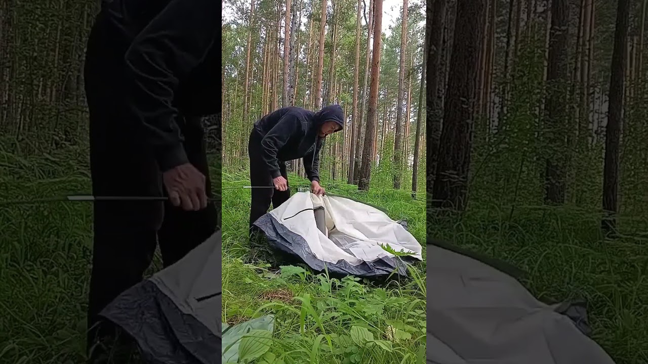 Палатка из Спортмастера #отдых #спортмастер
