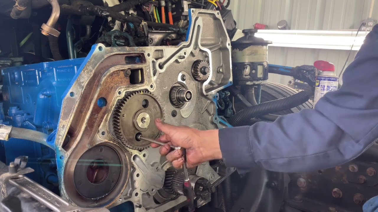 DT 466E re-assembly