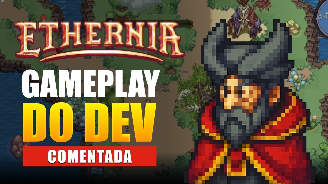 Ethernia 🧙‍♀️ Análise da Gameplay do dev | O que o jogo já mostra?