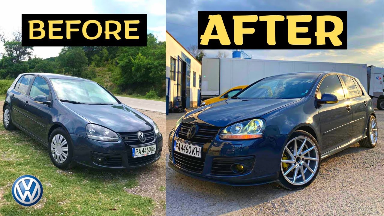 Building a VW Golf 5 GT In 4 Minutes | Project Car Transformation
