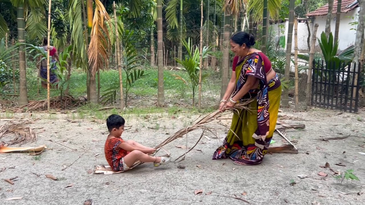 রাজার গ্রামের বাড়ি ভ্রমণ | বাগানে ঘেরা সুন্দর একটি জায়গা