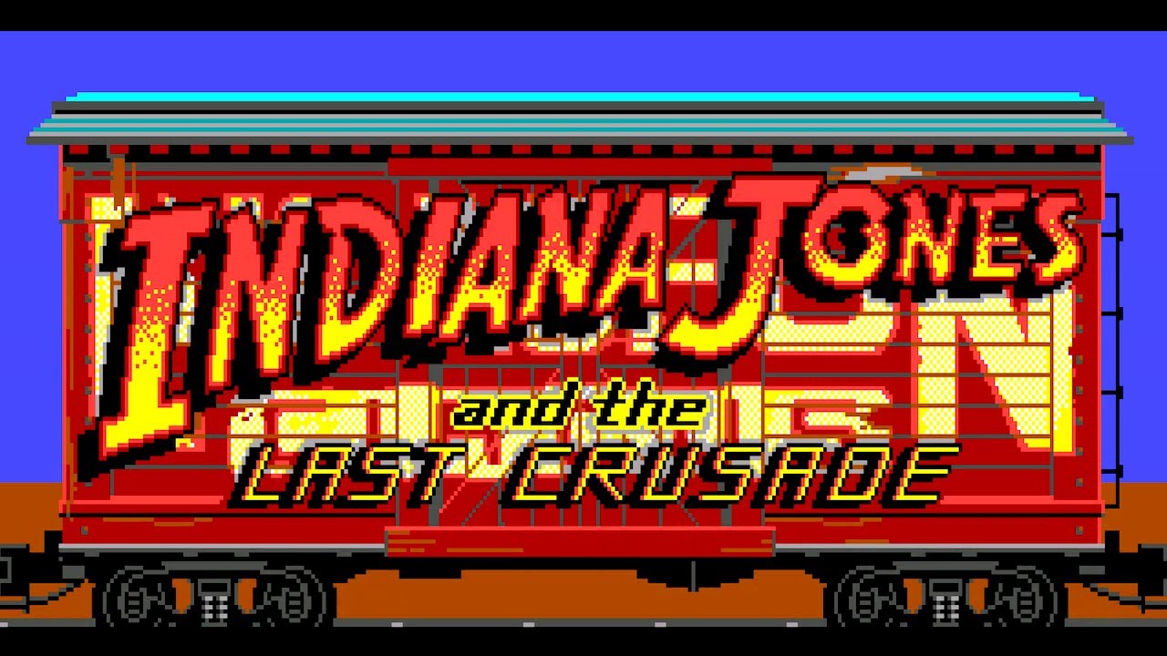Indiana Jones and the Last Crusade (EGA, 1989) Longplay 4K