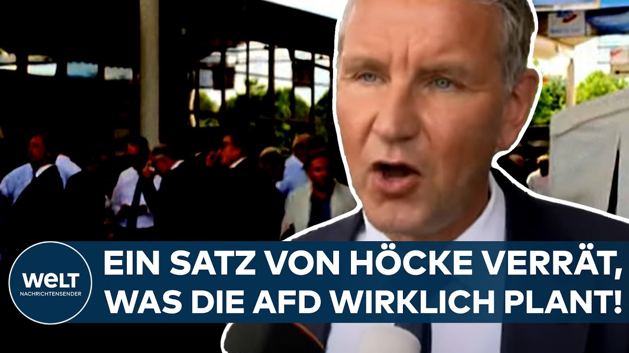 MAGEDEBURG: AfD-Parteitag! Ein Satz von Höcke verrät, was die rechtsnationale Partei wirklich will