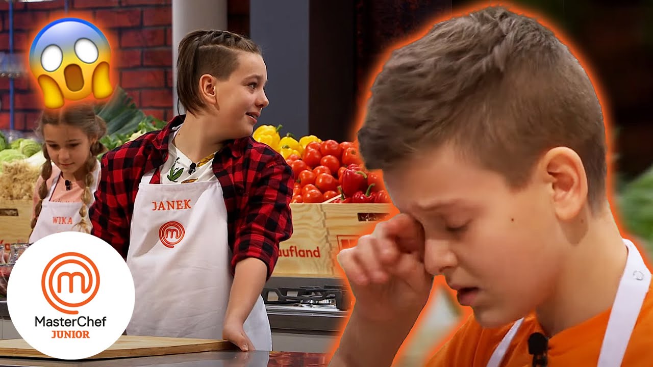 Tymek był załamany, kiedy TO usłyszał! Janek czuł się winny | MasterChef Junior