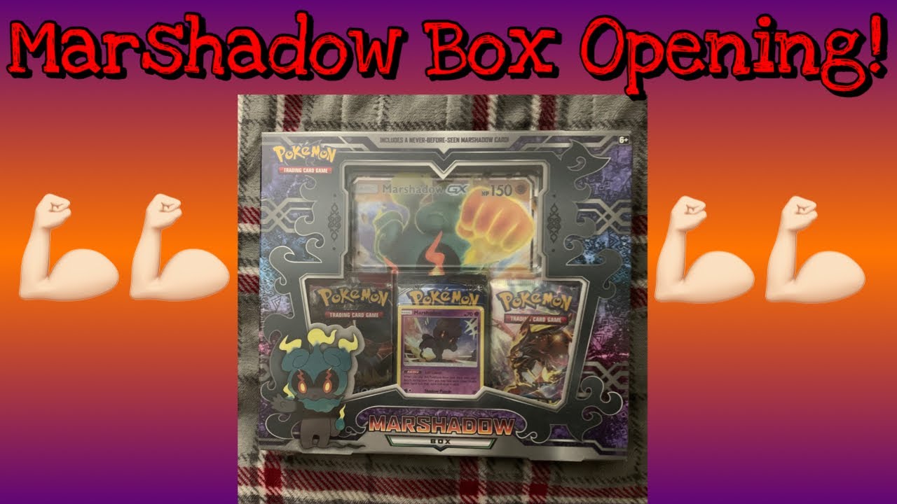 **MARSHADOW BOX OPENING!**| Charizard Appear?