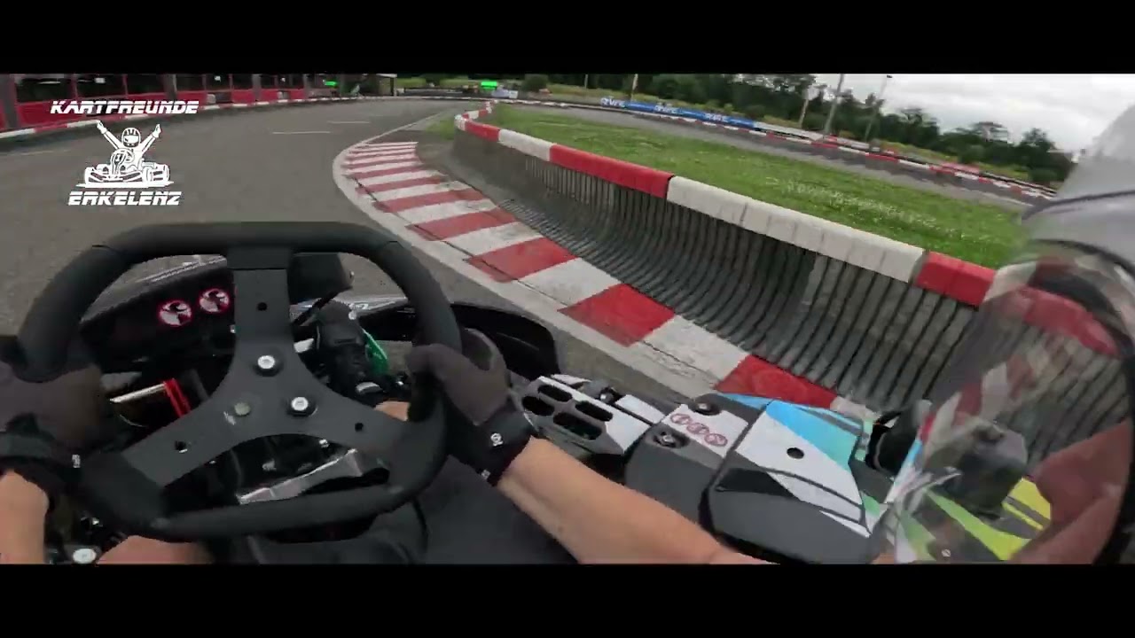 GoKart Rennen der Kartfreunde Erkelenz | Saison 2024 | Helmcam beim Michael Schumacher Kartcenter