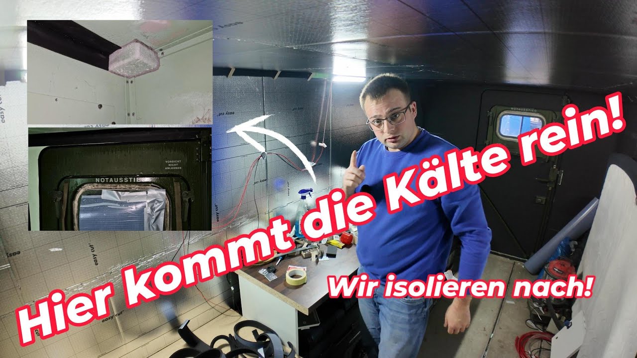 Lotte on Tour Folge 16 - Hier kommt die Kälte rein. Wir müssen alles nach isolieren.