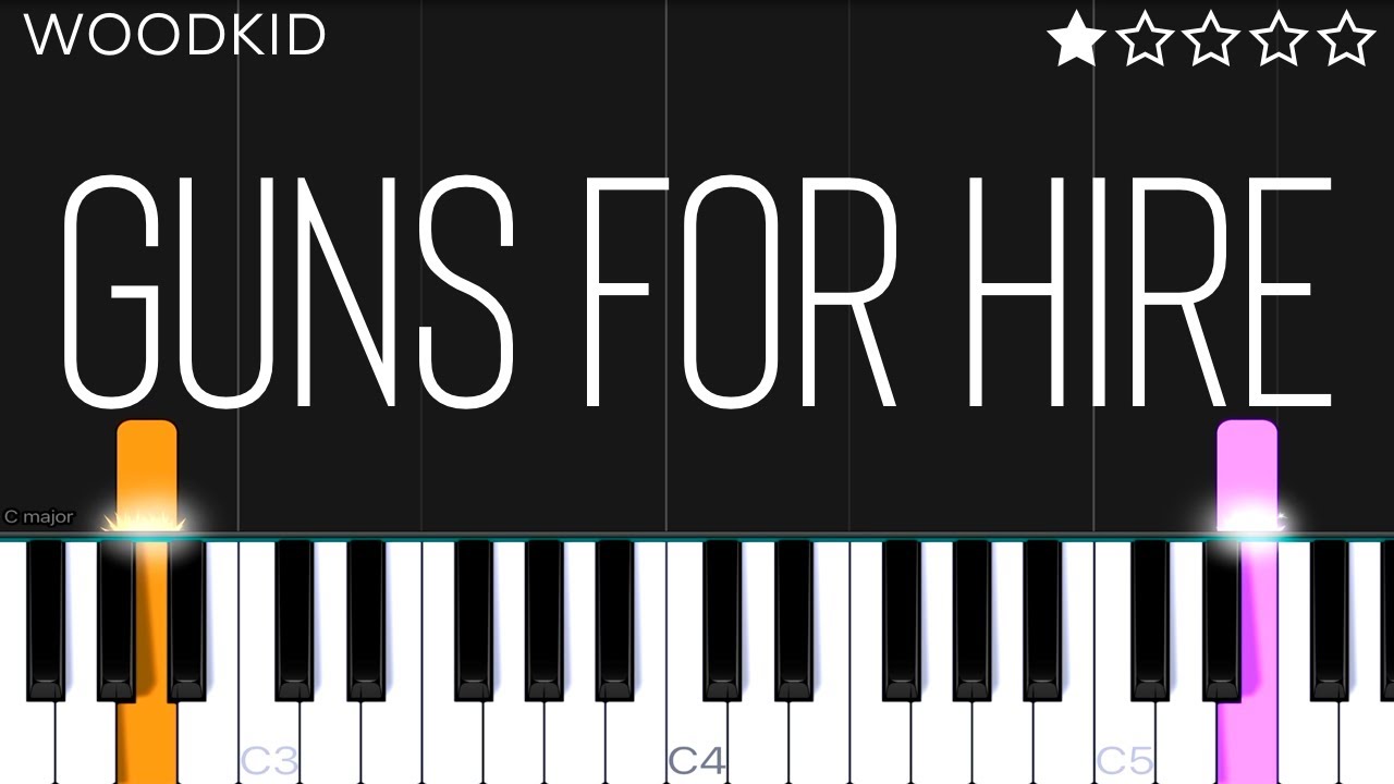 Woodkid - Guns for Hire (Arcane League of Legends) | EASY Piano Tutorial
