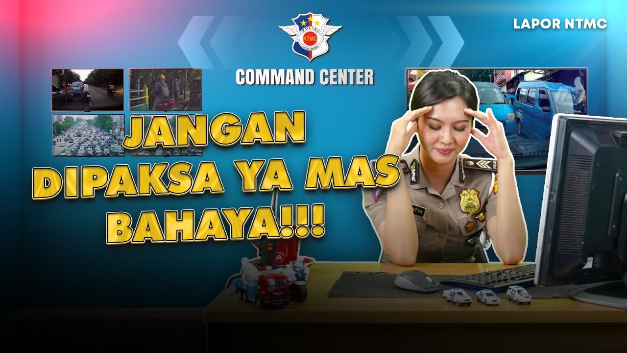 LAPOR NTMC | JANGAN DIPAKSA NYALIP YA MAS, BAHAYA!!! | NTMC CHANNEL