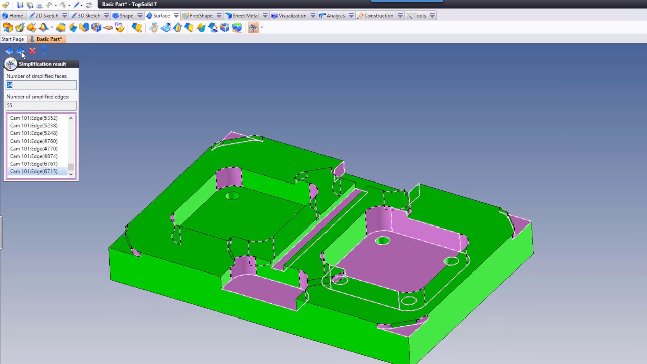 TopSolid Cam 2d Mill Basic - Step 1