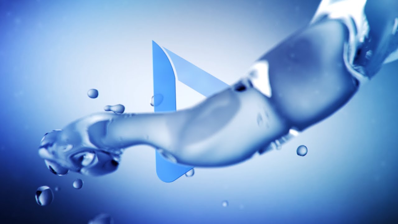 Water Logo Animation