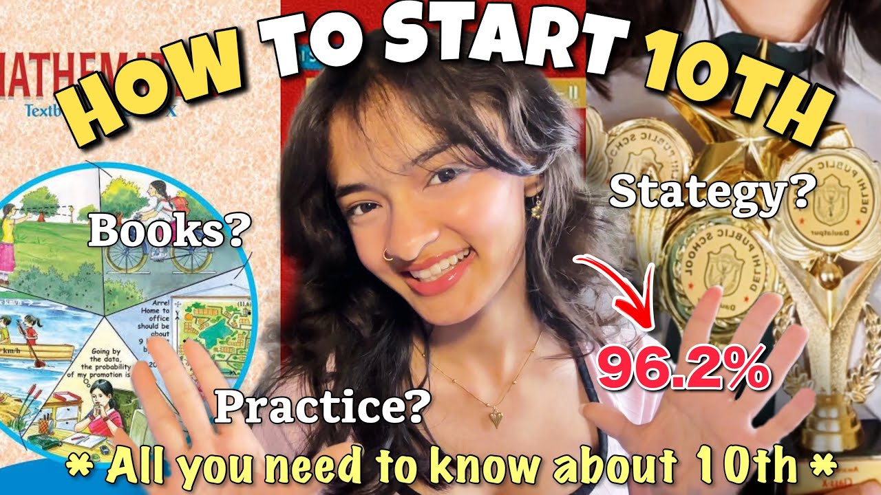 🔥HOW I SCORED 96% IN CLASS 10 | How to start class 10th| Tips, teachers, strategy