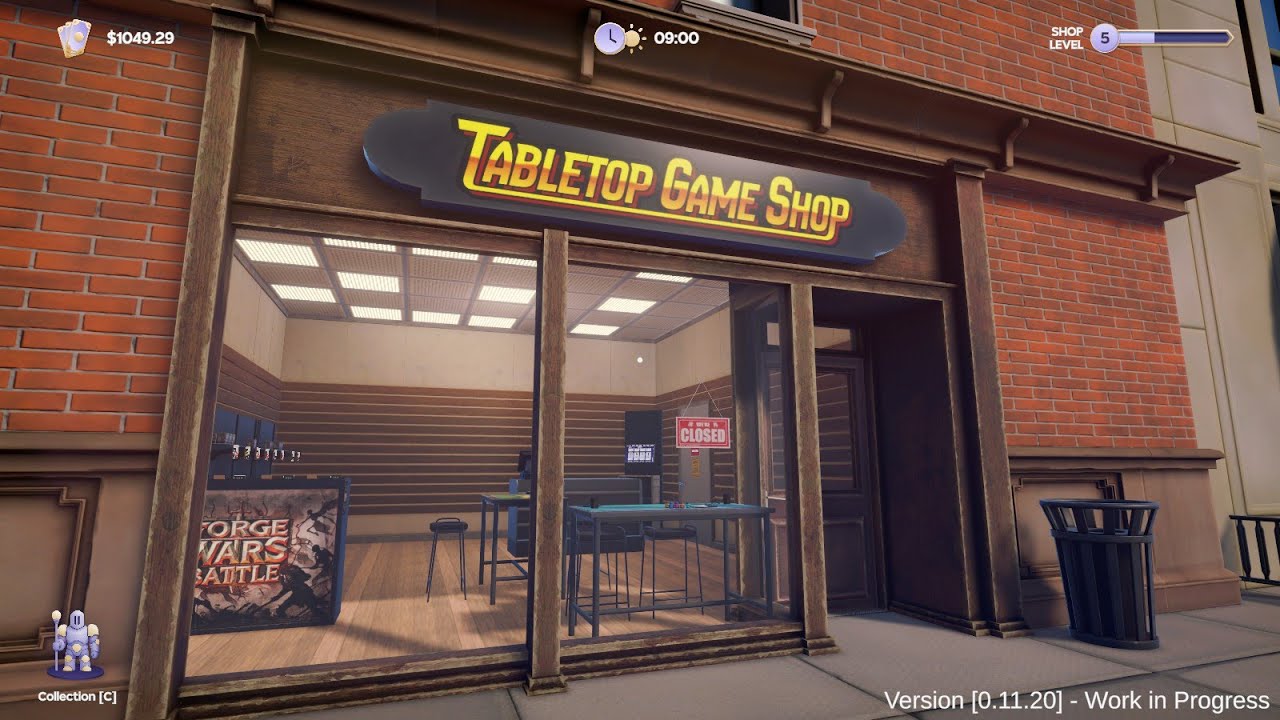 Table Top Game Shop Simulator Demo