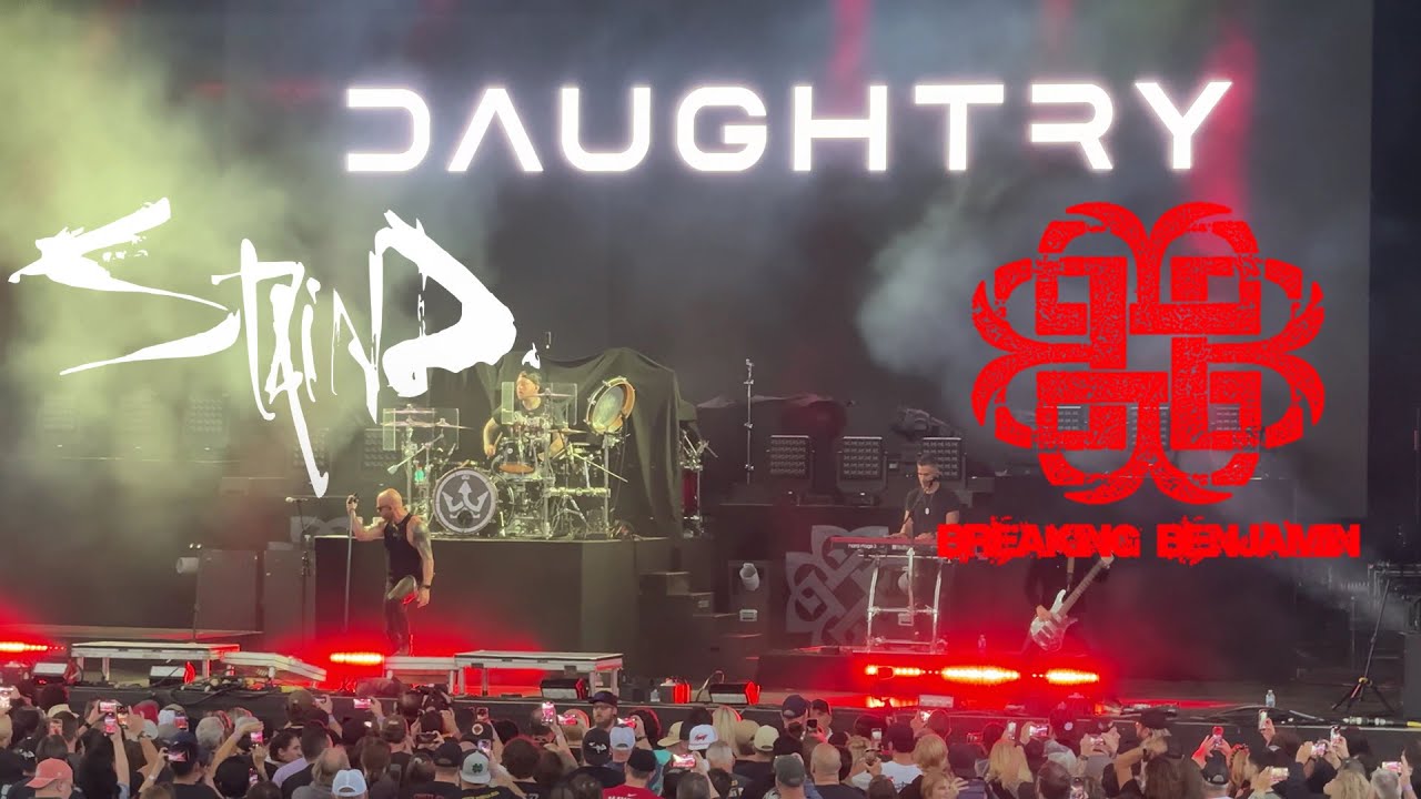 Daughtry Breaking Benjamin Staind Ameris Bank Amphitheatre 9/28/2024