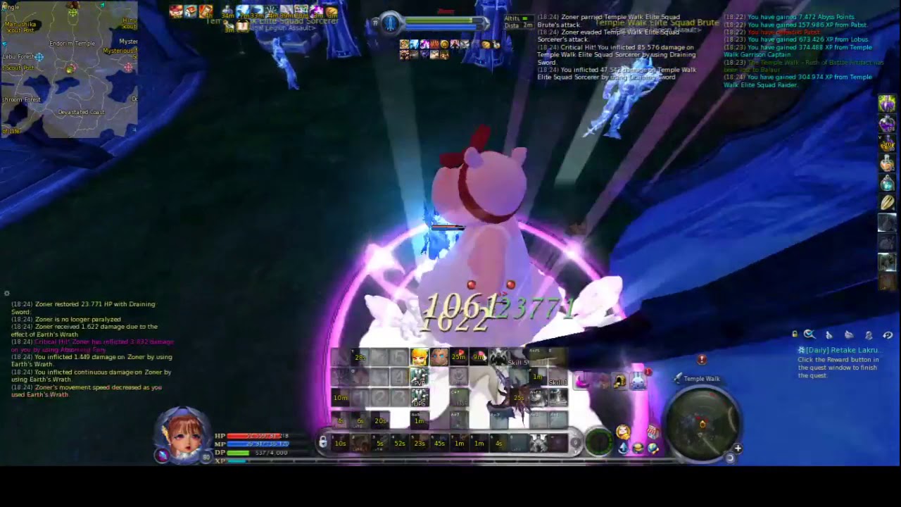 Aion 7.3 Cleric Pvp