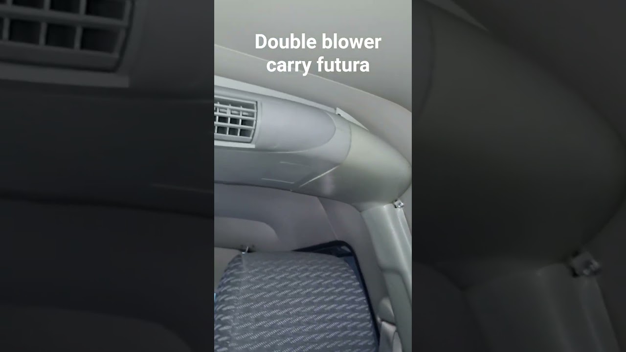 pemasangan double blower carry futura