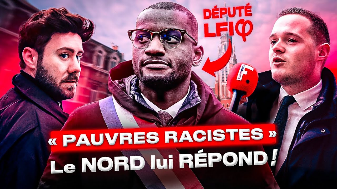 Le Nord répond aux insultes racistes du député LFI Carlos Bilongo !