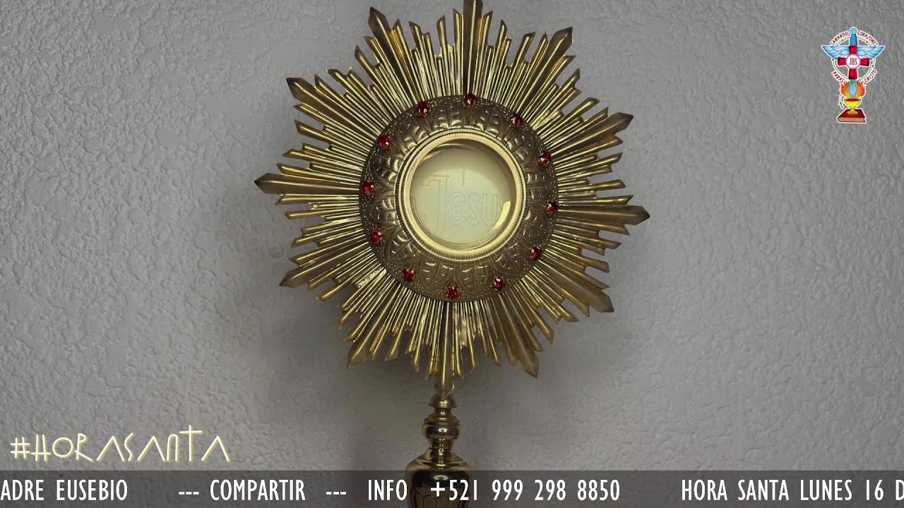 HORA SANTA LUNES 16 DE FEBRERO 2026 CON ORACION PARA LA SANACION Y LIBERACION INTERIOR.