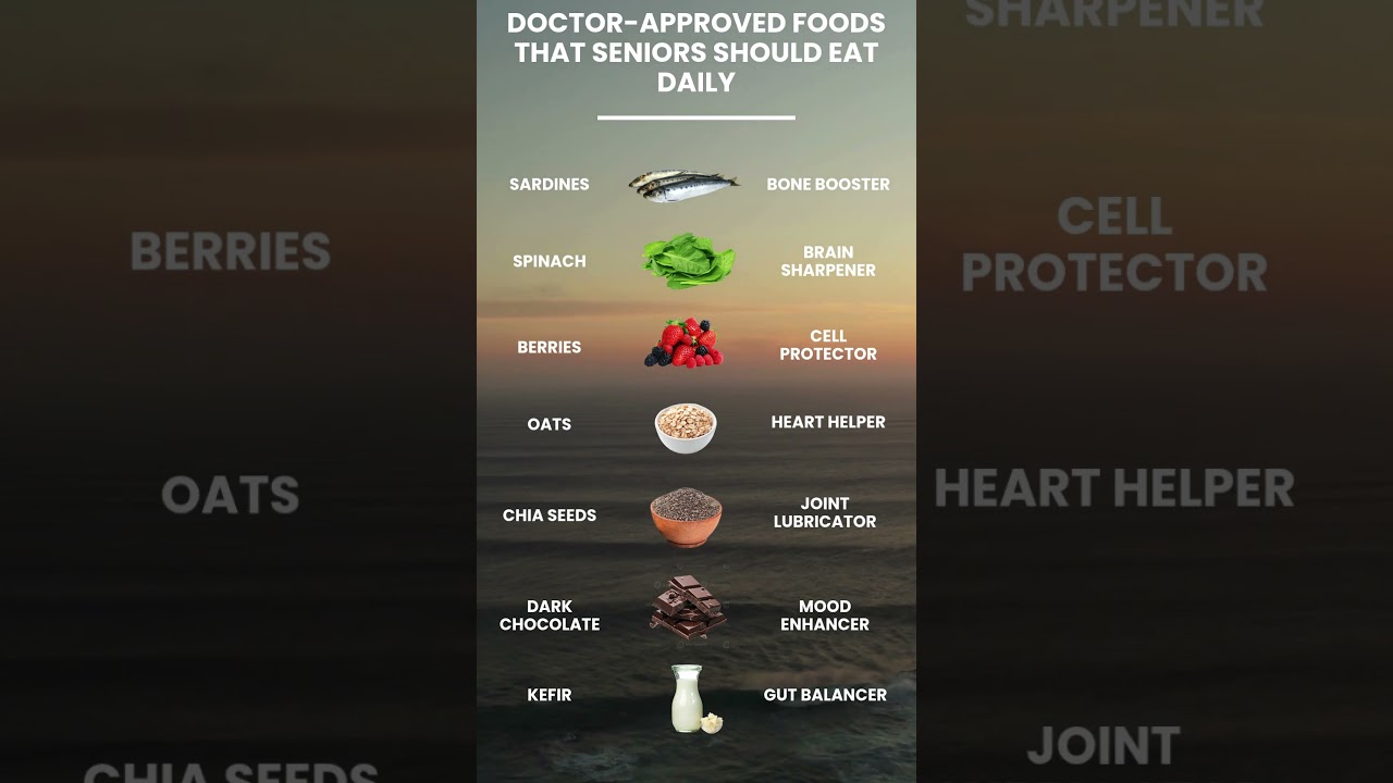 Senior Health Tips: 7 Surprising Foods Seniors Should Eat Every Day!